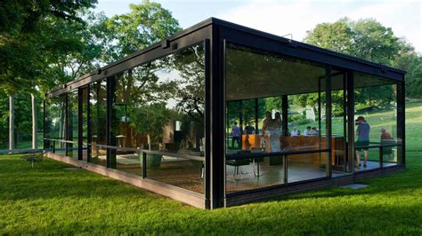 canaan glass house  glass house design modern glass house