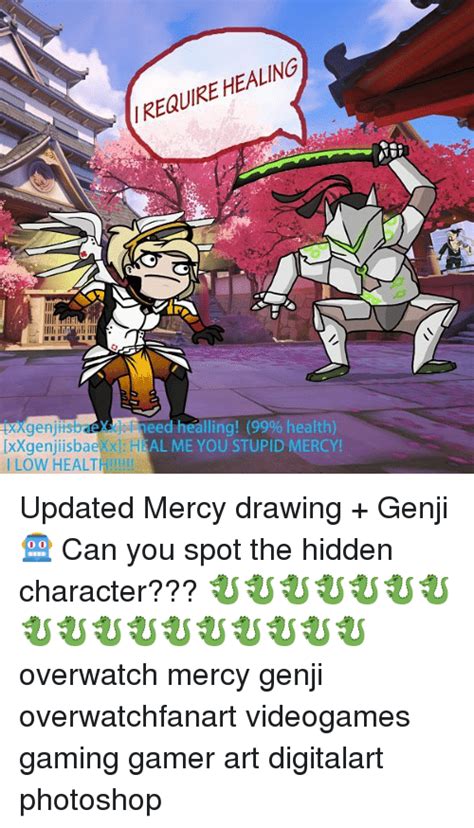 25 Best Memes About Mercy Genji Mercy Genji Memes