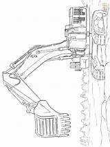 Kleurplaten Graafmachine Bouw Kleurplatenenzo Kraan Caterpillar Malvorlage Maschinen Vrachtwagen Blippi Stimmen Animaatjes Bord Stemmen sketch template