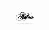 Tattoo Aden Name Designs sketch template
