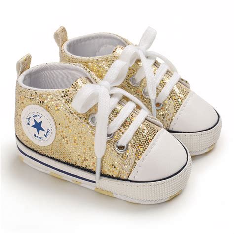 wholesale baby shoes soft soled  sequin toddler shoes    babies goldenbottom length