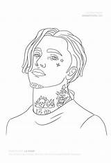 Happening Coloringpages Lilpump sketch template