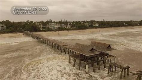 drone footage shows hurricane ian destruction  naples florida