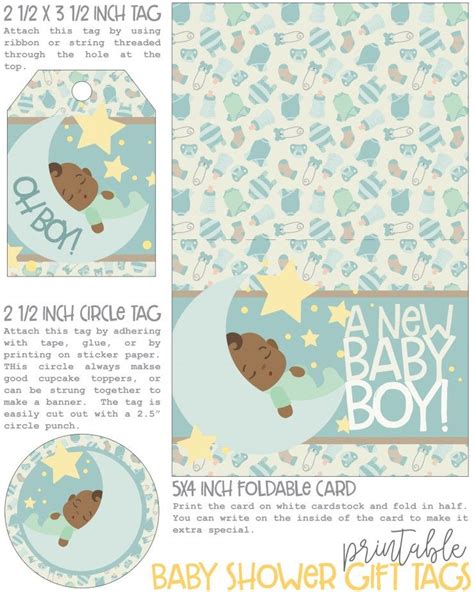 printable baby shower gift tags baby gift tags baby shower