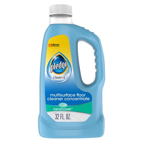 pledge multisurface floor cleaner concentrate rainshower scent