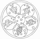 Mandala Mandalas Ausmalen Ausdrucken Kostenlos Fischen Malvorlage Fische Ausmalbilder Ausmalbild Malvorlagen Vissen Colorare Scegli sketch template