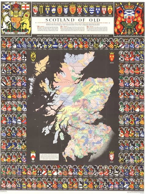 clan map  scotland related  clans  maps   web