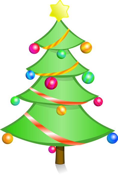 clipart christmas trees clipart