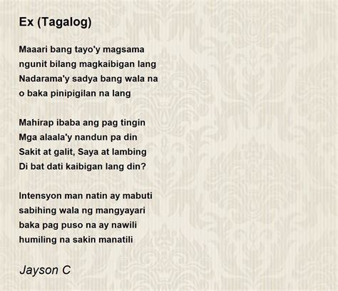 spoken word poems  love tagalog sitedoctorg