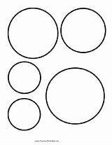 Circle Printable Templates Print Template Small Preschool Stencil Stencils Classroom Clipart Large Shape Outline Pattern Use Circles Projects Inch Clip sketch template