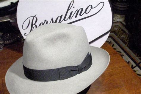 borsalino  story   hat worn   hollywood stars snap italy