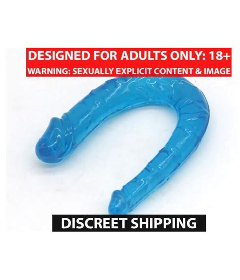 jelly double dong double ended penetration dildo strap on dual