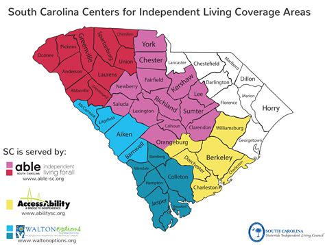sc centers  independent living south carolina statewide