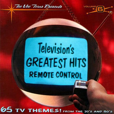 televisionsgreatesthitsvolume tv themes greatest hits remote control labels greats