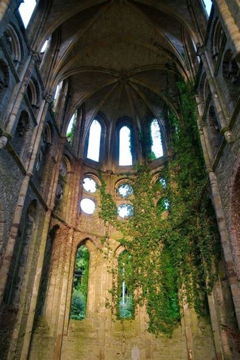 Beautiful Church Decay Dome Ivy Old Image 61216 On