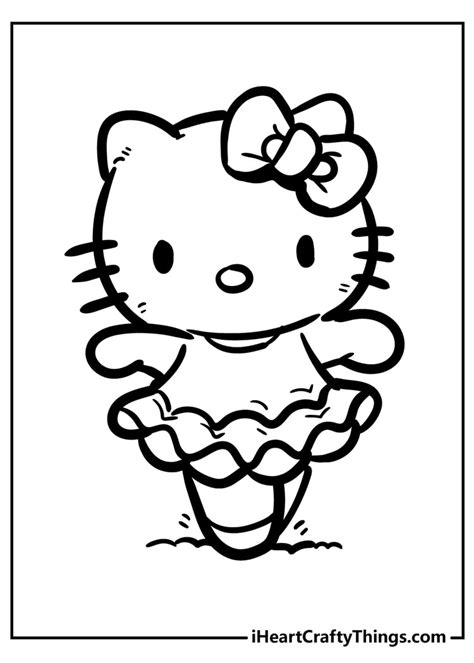 kitty coloring pages  print
