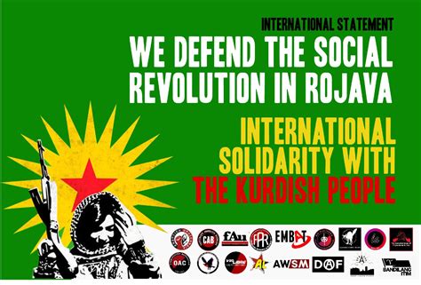 International Solidarity With The Social Revolution In Rojava