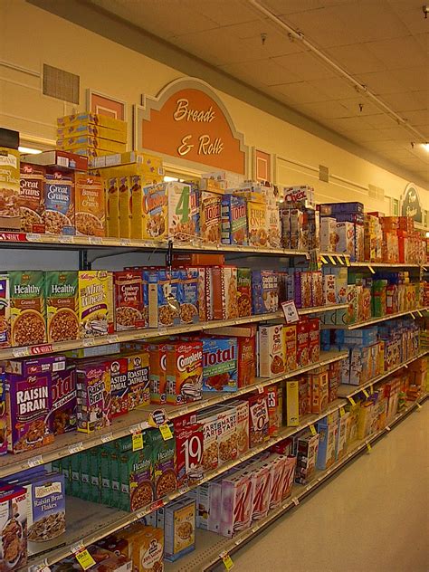 cereal aisle cereal aisle   local vons supermarket la flickr