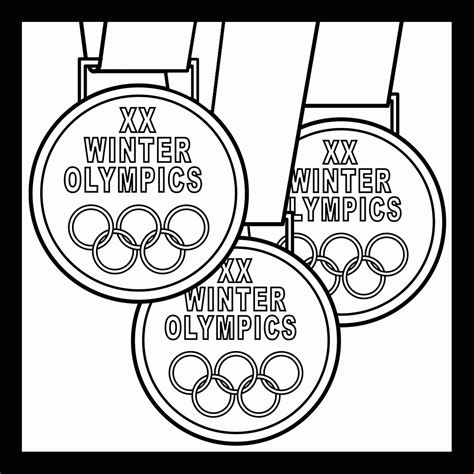 medal coloring pages coloring pages kids