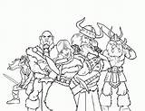 Vikings Wikinger Tiger Bengal Characters Personnages Ausmalbild Satisfying Randy Kostenlos Getcolorings Coloriages sketch template