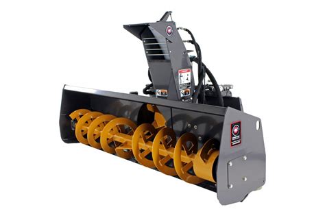 snow blower  wide   gpm skid steer snow removal attachment