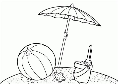 printable summer coloring pages  kids