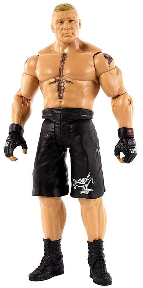 wwe wrestling series  brock lesnar  action figure mattel toys toywiz