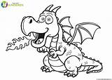 Draak Vuurspuwende Tekening Drago Draken Kleurplaten Dragão Fuoco Dragons Draghi Dragao Vliegende Disegnare Liria Onchao Snoeppot Ophaalbrug Februari sketch template