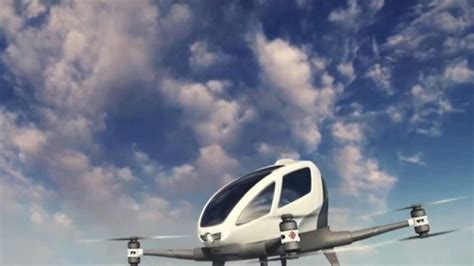 worlds  flying taxi drone unveiled science tech news sky news
