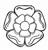 Tudor Rose Drawing Outline Paintingvalley Drawings sketch template
