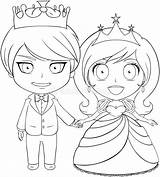 Prince Coloring Princess Illustration Vector Holding Stock Smiling Hands Clip Peace Chibi Drawing Royalty Pages Cute Drawings Preview Getdrawings Gograph sketch template