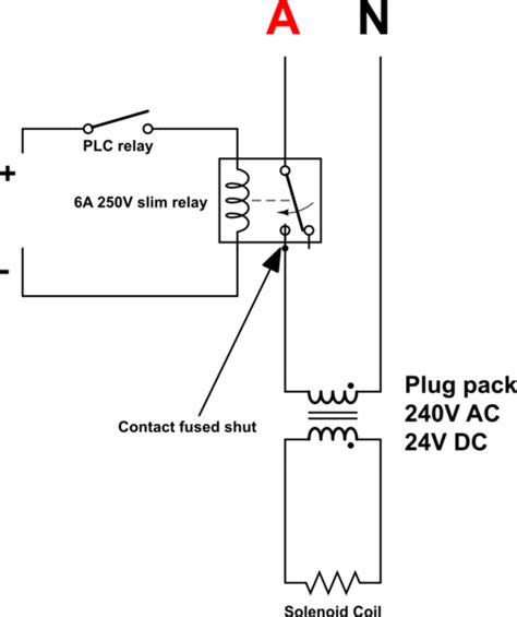 relay diagram sharps wiring