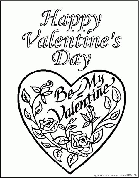 happy valentines day kid coloring pages clip art library
