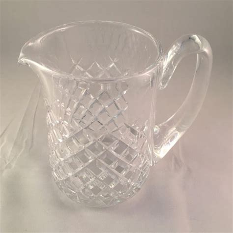 Vintage Cut Glass Waterford Crystal Pitcher In The Alana