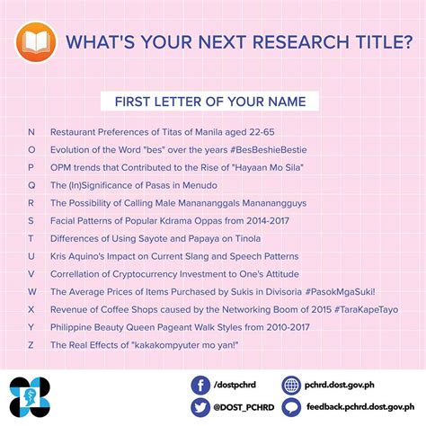 research title ideas philippines gambaran