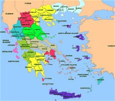 images greece map  pictures greece map
