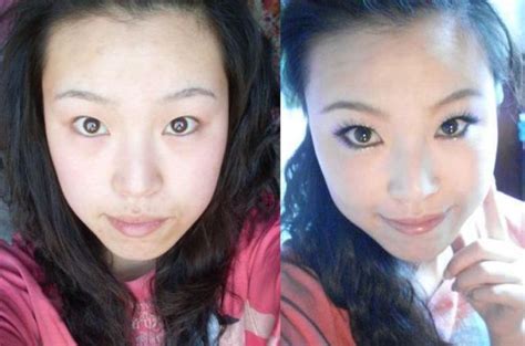 Asian Girls Before And After The Makeup 75 Pics