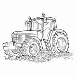 Traktor Kolorowanki Kolorowanka Zeichnungen Coloring Traktoren sketch template