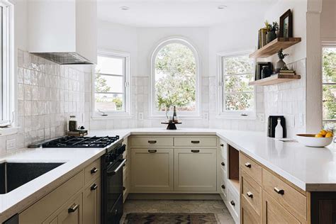 gorgeous gray cabinets  tan walls  perfect match   kitchen