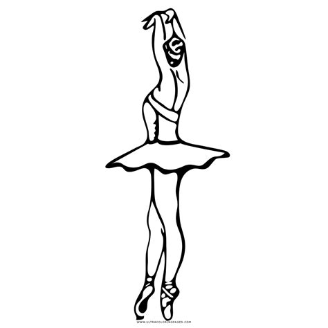 Dibujo De Bailarina De Ballet Para Colorear Ultra Coloring Pages