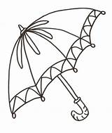 Umbrella Parapluie Colouring Bordar Riscos Crianças Sombrinha Chuva Chove Hand Clipartmag sketch template