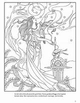 Coloring Noble Marty Bol Goddesses Book Boeken Afkomstig Van sketch template