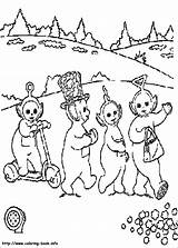 Coloring Pages Teletubbies Dipsy Getcolorings Printable sketch template