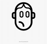 Confused Emoji Coloring Kindpng sketch template