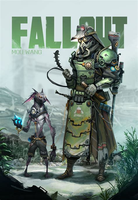 Fallout Fanart Mole Wang Fan Art Fallout Posters