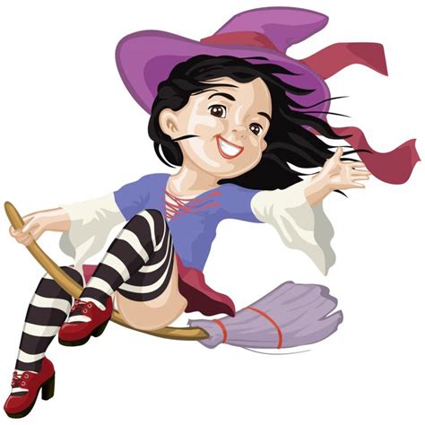 cartoon witch 94006 free eps download 4 vector