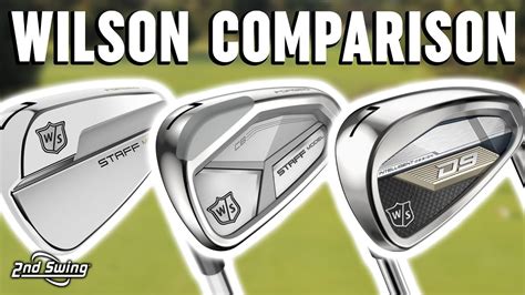 Wilson Golf Irons Comparison Staff Cb Staff Mb D9 Irons Youtube