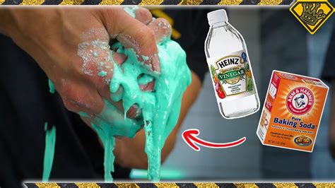 baking soda and vinegar reaction oobleck is so cool youtube