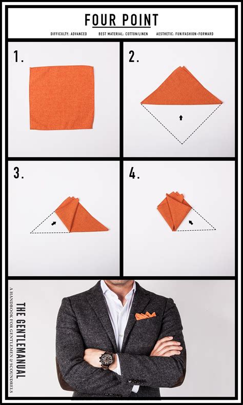 ways  fold  pocket square pocket square folds pocket square styles mens pocket squares