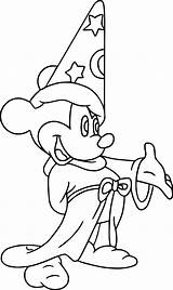 Coloring Mouse Pages Mighty Mickey Fantasia Magic Disney Color Printable Choose Board Wecoloringpage Getcolorings Kids sketch template